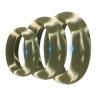 CockzRing Pack 3 Cockrings Silimix Vert Army